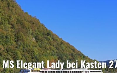 MS Elegant Lady bei Kasten 27.09.2018