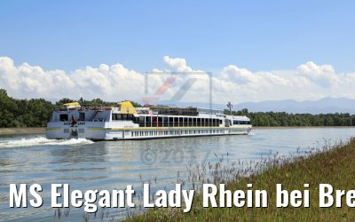 MS Elegant Lady Rhein bei Breisach 14.08.2017