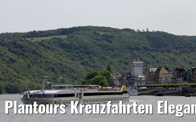 Plantours Kreuzfahrten Elegant Lady auf dem Rhein am 22.05.2014