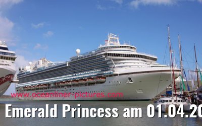 Emerald Princess am 01.04.2008 in Antigua