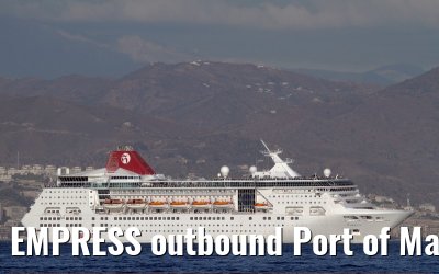 EMPRESS outbound Port of Malaga - 29th October 2011