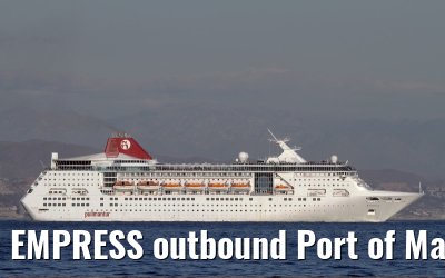 EMPRESS outbound Port of Malaga - 29th October 2011