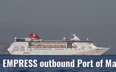 EMPRESS outbound Port of Malaga - 29th October 2011