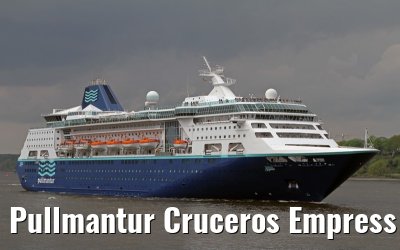 Pullmantur Cruceros Empress inbound Hamburg, May 09, 2013