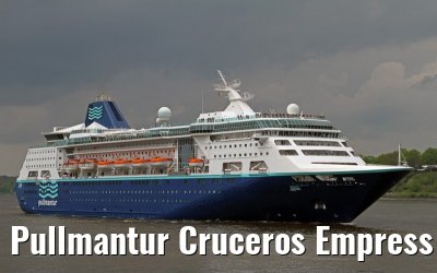 Pullmantur Cruceros Empress inbound Hamburg, May 09, 2013