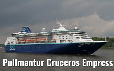 Pullmantur Cruceros Empress inbound Hamburg, May 09, 2013