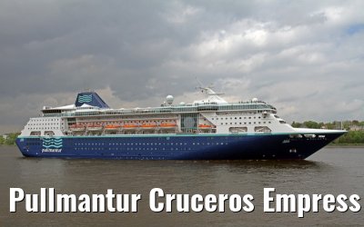 Pullmantur Cruceros Empress inbound Hamburg, May 09, 2013