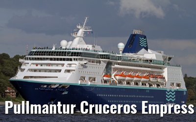 Pullmantur Cruceros Empress outbound port of Hamburg, 16. September 2013