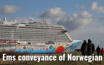Ems conveyance of Norwegian Breakaway - 13th March 2013