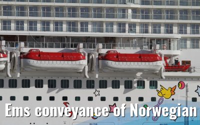 Ems conveyance of Norwegian Breakaway - 13th March 2013