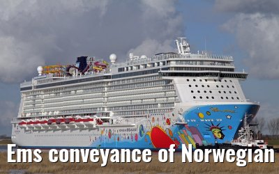 Ems conveyance of Norwegian Breakaway - 13th March 2013