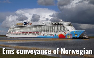 Ems conveyance of Norwegian Breakaway - 13th March 2013