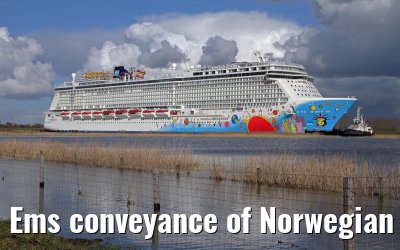 Ems conveyance of Norwegian Breakaway - 13th March 2013