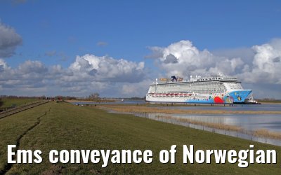 Ems conveyance of Norwegian Breakaway - 13th March 2013