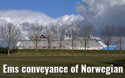 Ems conveyance of Norwegian Breakaway - 13th March 2013