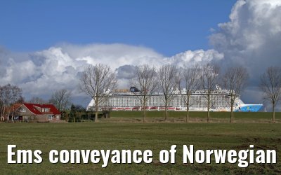 Ems conveyance of Norwegian Breakaway - 13th March 2013