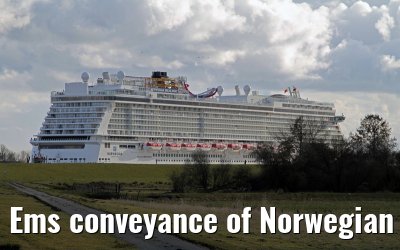 Ems conveyance of Norwegian Breakaway - 13th March 2013