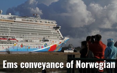 Ems conveyance of Norwegian Breakaway - 13th March 2013