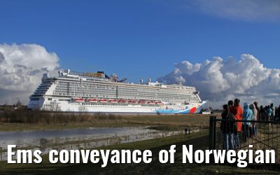 Ems conveyance of Norwegian Breakaway - 13th March 2013