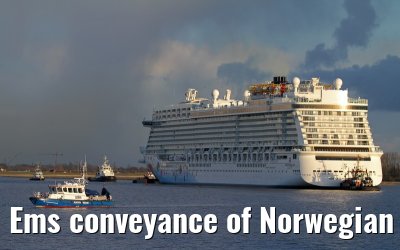 Ems conveyance of Norwegian Breakaway - 13th March 2013