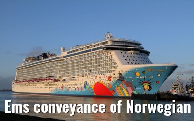 Ems conveyance of Norwegian Breakaway - 13th March 2013