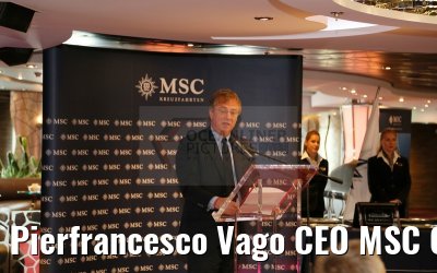 Pierfrancesco Vago CEO MSC Cruises