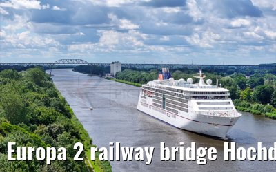 Europa 2 railway bridge Hochdonn Kiel Canal 07.07.2024