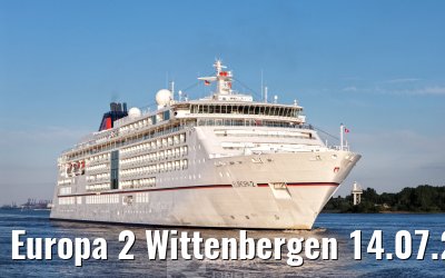 Europa 2 Wittenbergen 14.07.2026 