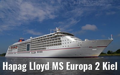 Hapag Lloyd MS Europa 2 Kiel canal transit 09.06.2014