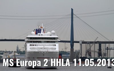 MS Europa 2 HHLA 11.05.2013