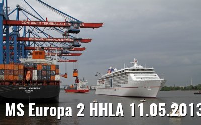 MS Europa 2 HHLA 11.05.2013