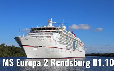 MS Europa 2 Rendsburg 01.10.2017