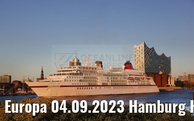 Europa 04.09.2023 Hamburg Hafen