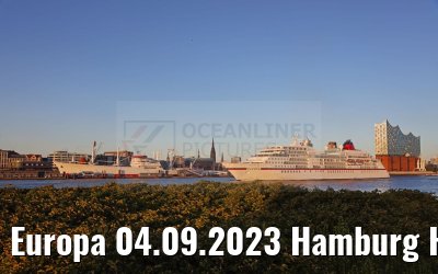 Europa 04.09.2023 Hamburg Hafen