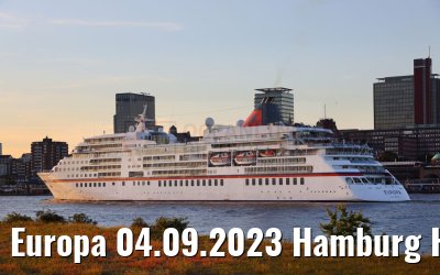 Europa 04.09.2023 Hamburg Hafen
