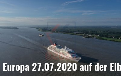 Europa 27.07.2020 auf der Elbe