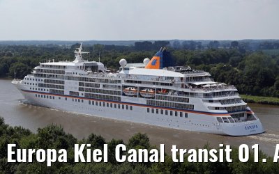 Europa Kiel Canal transit 01. August 2014