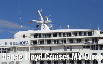 Hapag Lloyd Cruises MV Europa, Kiel canal transit, 25. June 2014