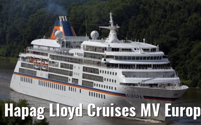 Hapag Lloyd Cruises MV Europa, Kiel canal transit, 25. June 2014