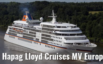 Hapag Lloyd Cruises MV Europa, Kiel canal transit, 25. June 2014