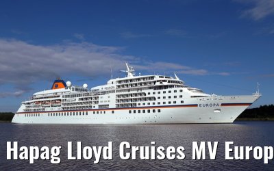 Hapag Lloyd Cruises MV Europa, Kiel canal transit, 25. June 2014