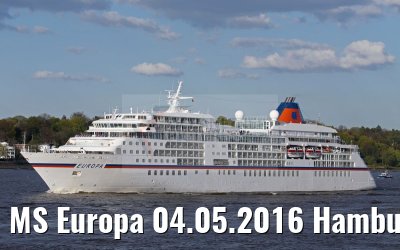 MS Europa 04.05.2016 Hamburg
