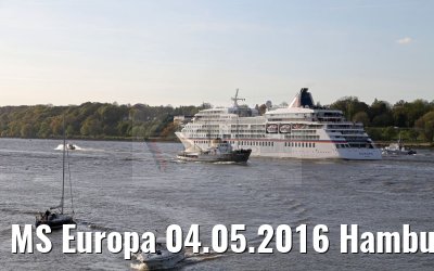 MS Europa 04.05.2016 Hamburg