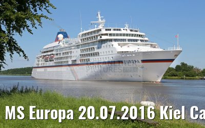 MS Europa 20.07.2016 Kiel Canal Transit