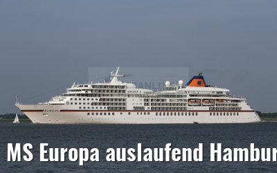 MS Europa auslaufend Hamburg 17.07.2015