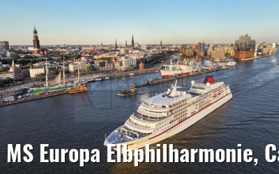 MS Europa Elbphilharmonie, Cap San Diego, St. Michaelis 04.09.2023