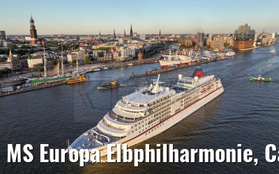 MS Europa Elbphilharmonie, Cap San Diego, St. Michaelis 04.09.2023