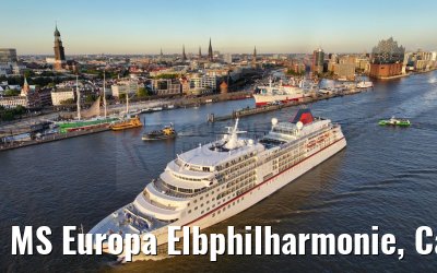MS Europa Elbphilharmonie, Cap San Diego, St. Michaelis 04.09.2023