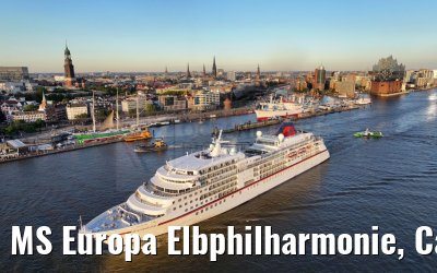MS Europa Elbphilharmonie, Cap San Diego, St. Michaelis 04.09.2023