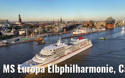 MS Europa Elbphilharmonie, Cap San Diego, St. Michaelis 04.09.2023